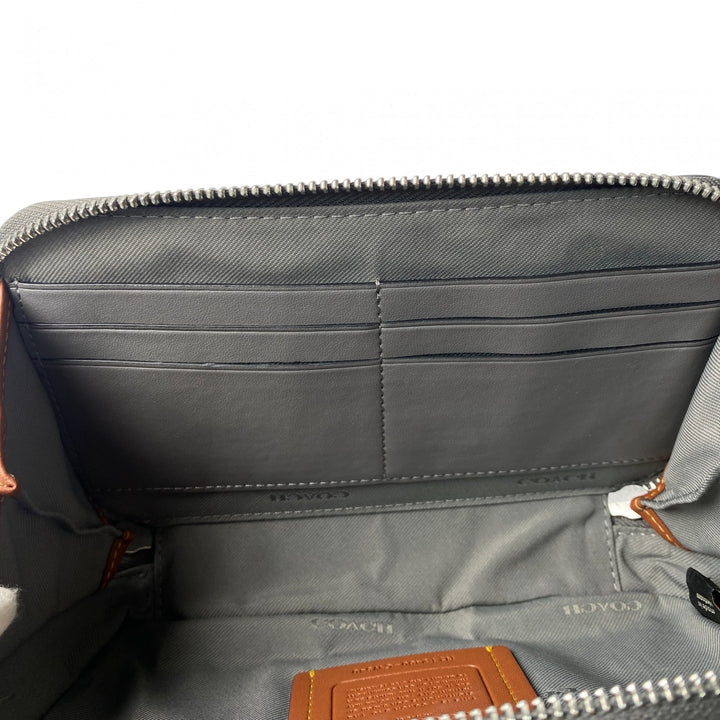 美品 コーチ COACH レディース チャータースリム コーチ グラフィック CW450 斜めがけ クロスボディ