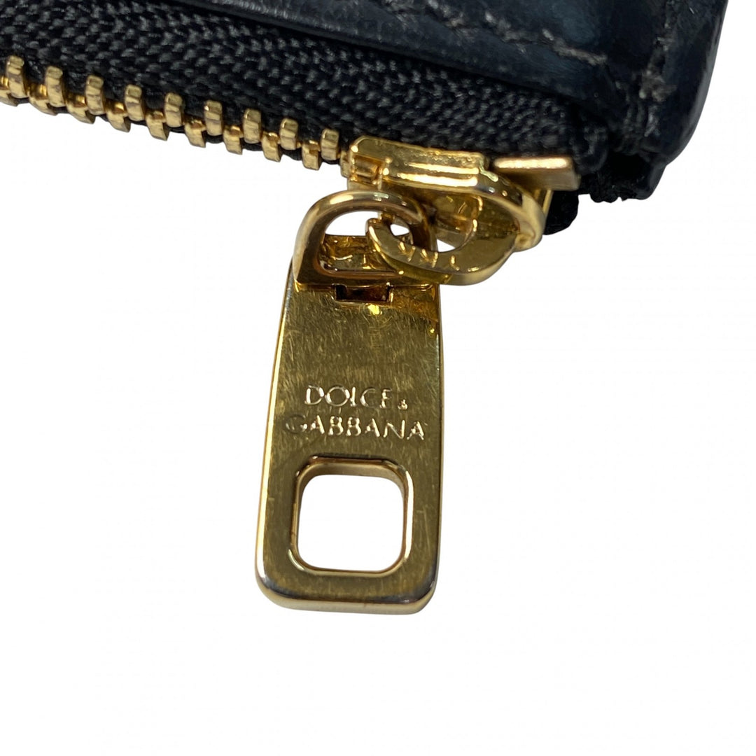 美品 ドルチェアンドガッバーナ D&G Dolce＆Gabbana レディース コインケース カードケース