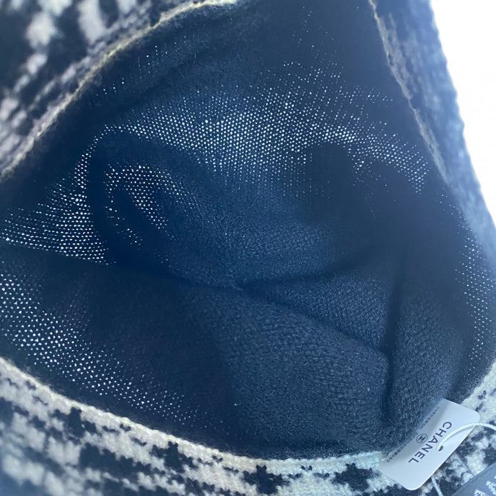 新品 シャネル CHANEL レディース カシミヤ ココマーク ニット帽