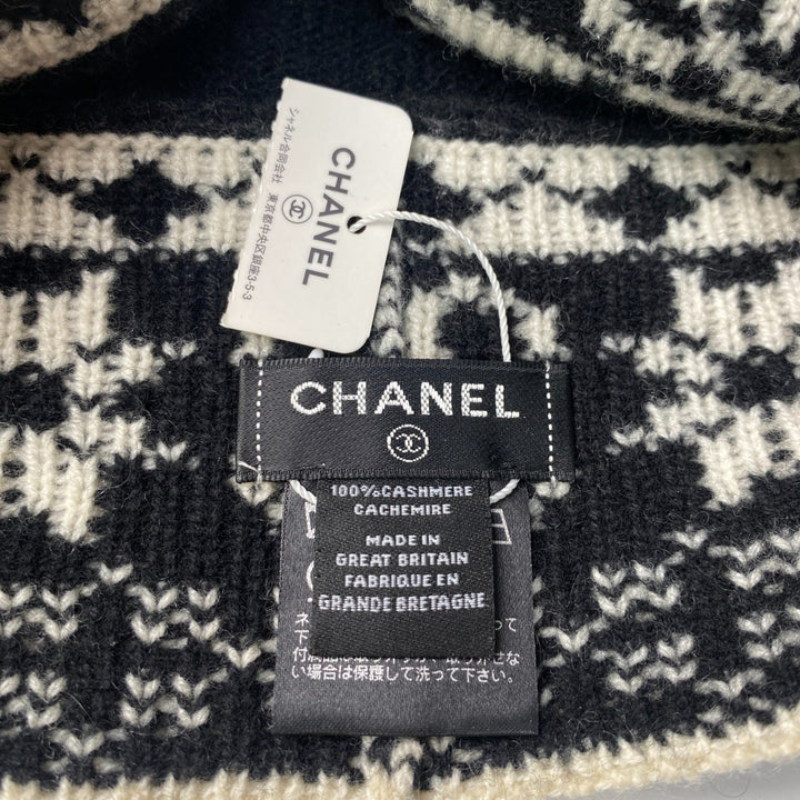 新品 シャネル CHANEL レディース カシミヤ ココマーク ニット帽