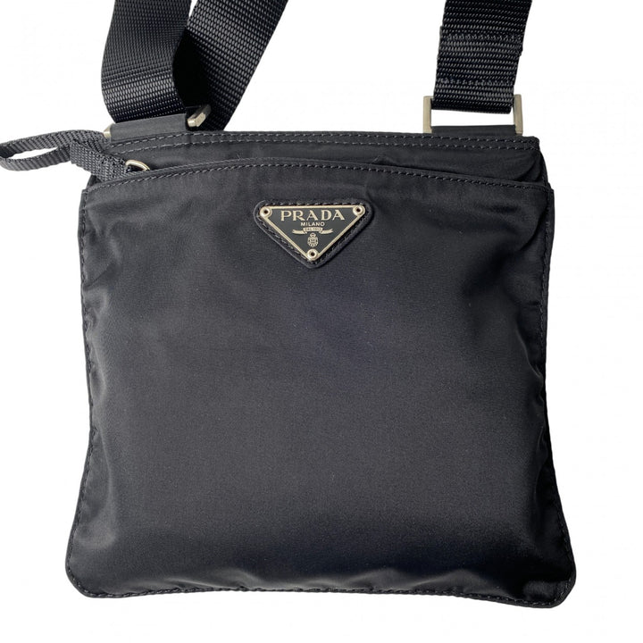 美品 プラダ PRADA レディース ナイロンバッグ ミニ ショルダーバッグ ポシェット 斜めがけ クロスボディ