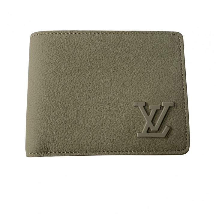 未使用 ルイ ヴィトン LOUIS VUITTON アエログラム ポルトフォイユミュルティプル IC M82274 小銭入れなし