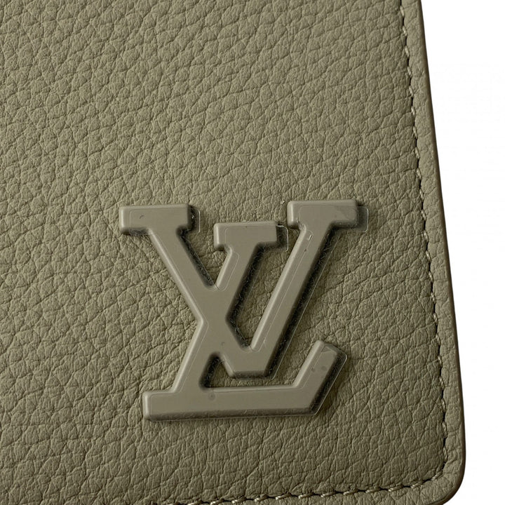 未使用 ルイ ヴィトン LOUIS VUITTON アエログラム ポルトフォイユミュルティプル IC M82274 小銭入れなし