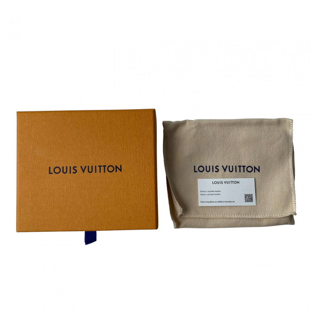 未使用 ルイ ヴィトン LOUIS VUITTON アエログラム ポルトフォイユミュルティプル IC M82274 小銭入れなし