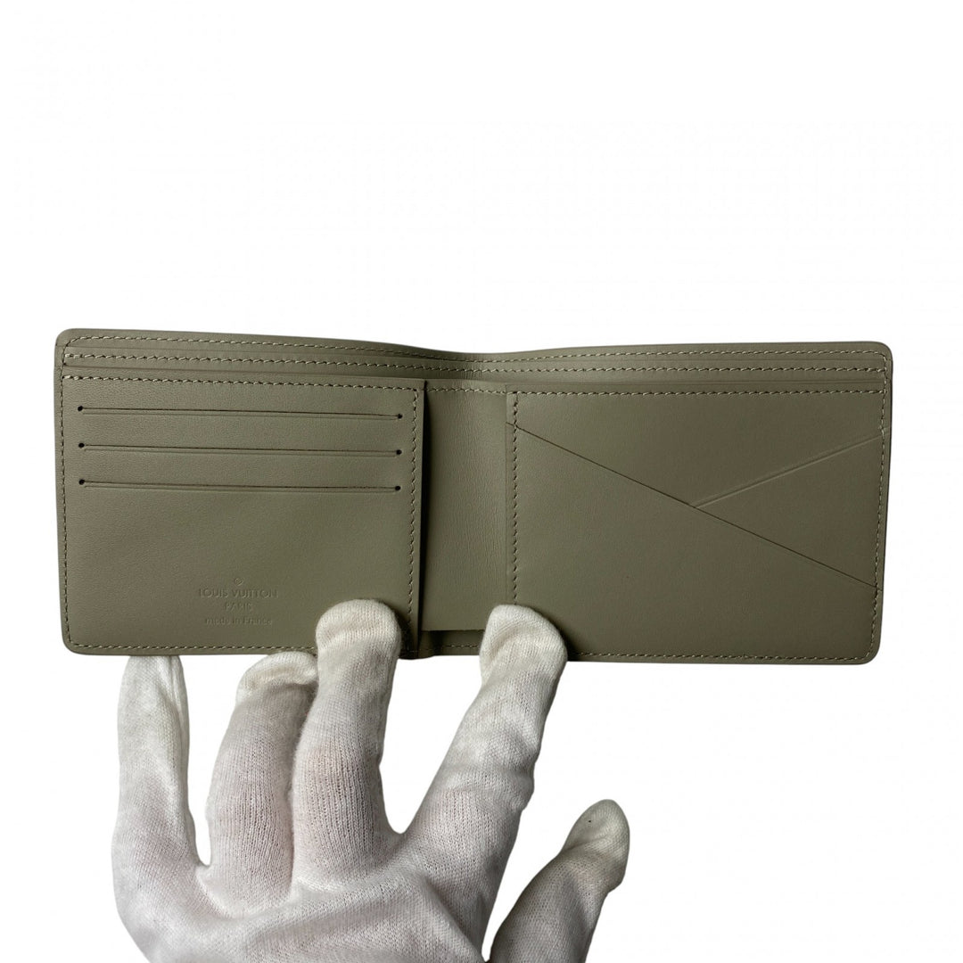 未使用 ルイ ヴィトン LOUIS VUITTON アエログラム ポルトフォイユミュルティプル IC M82274 小銭入れなし