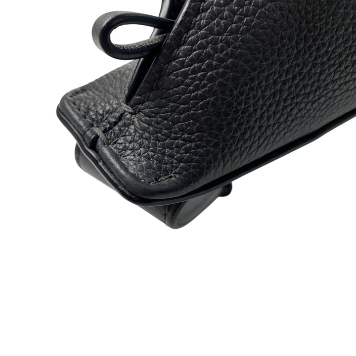 ロエベ LOEWE メンズ アントン スリング ボディバッグ レザー ブラック 斜めがけ クロスボディ