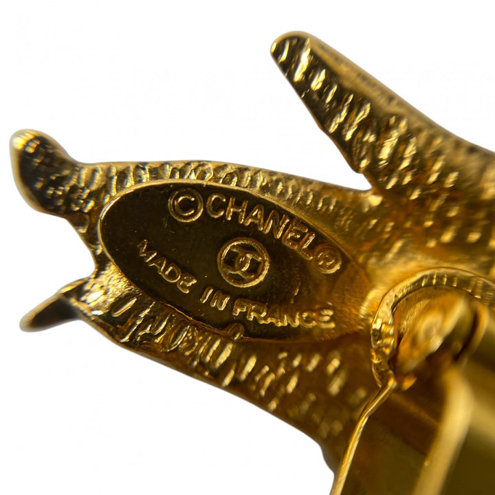 [入手困難] シャネル CHANEL メンズ 天使 カフス ゴールド ビンテージ