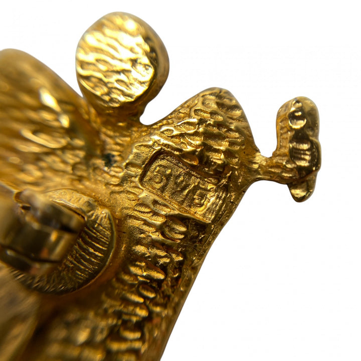 [入手困難] シャネル CHANEL メンズ 天使 カフス ゴールド ビンテージ