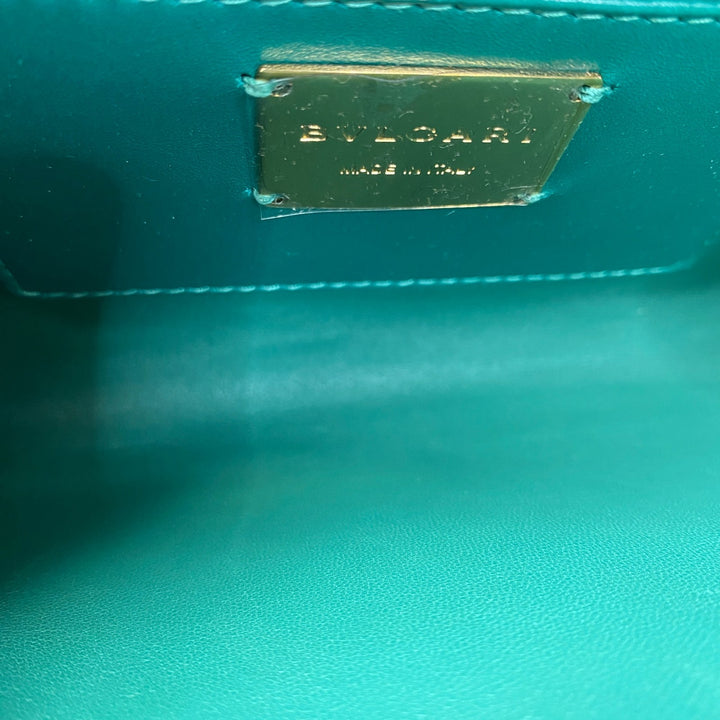 未使用 ブルガリ BVLGARI レディース ガルーシャスキン トゥボガス セルペンティ ショルダーバッグ 斜めがけ クロスボディ