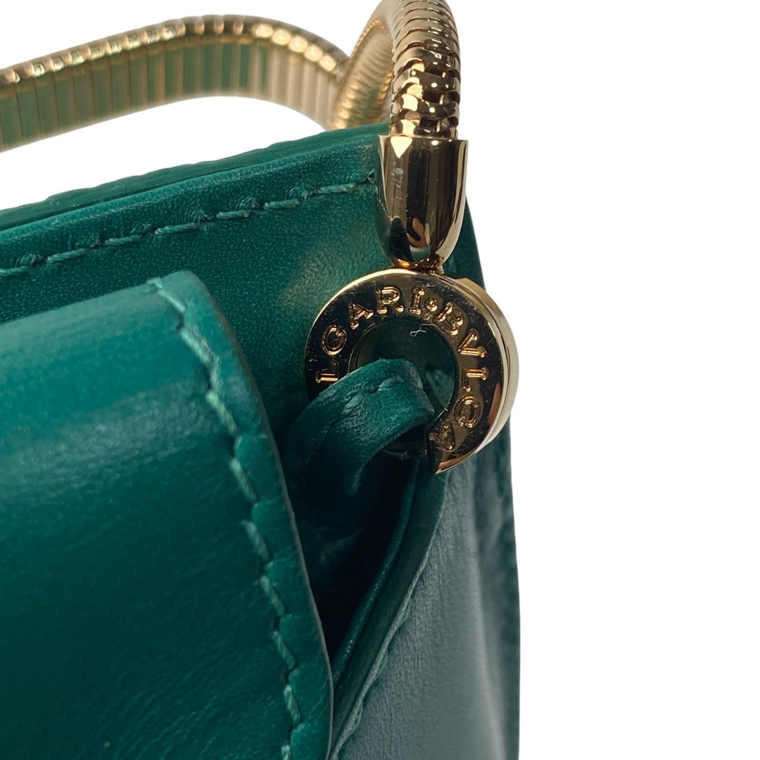 未使用 ブルガリ BVLGARI レディース ガルーシャスキン トゥボガス セルペンティ ショルダーバッグ 斜めがけ クロスボディ