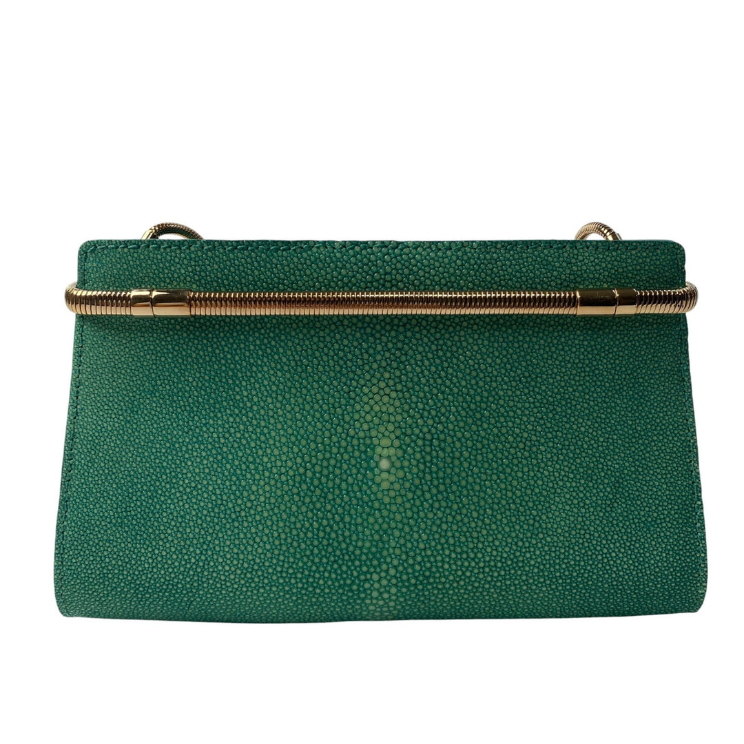 未使用 ブルガリ BVLGARI レディース ガルーシャスキン トゥボガス セルペンティ ショルダーバッグ 斜めがけ クロスボディ