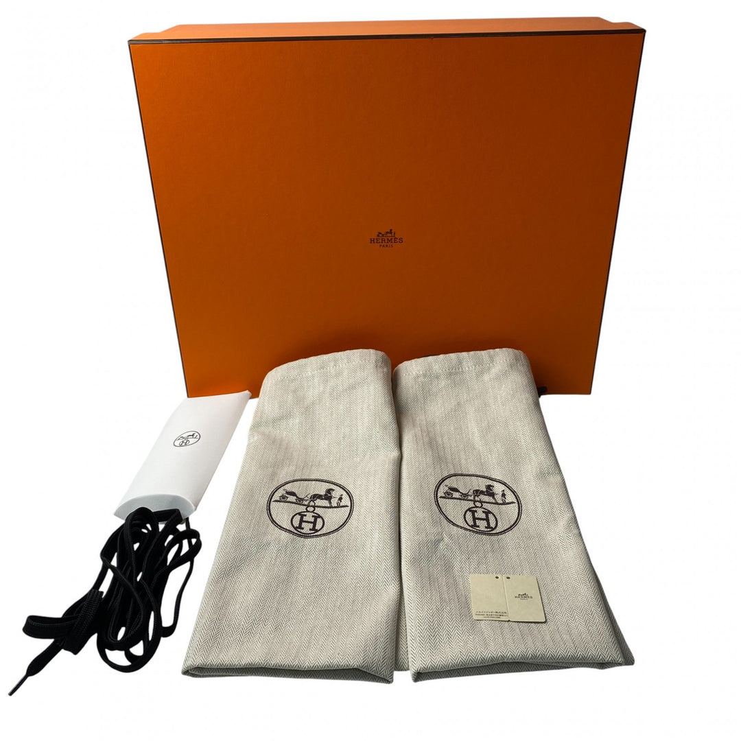 未使用 エルメス HERMES メンズ フレッシュ ショートブーツ キルティングパラシュート 43.5