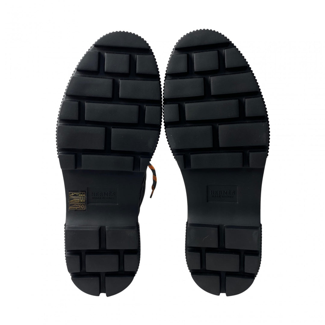 未使用 エルメス HERMES メンズ フレッシュ ショートブーツ キルティングパラシュート 43.5