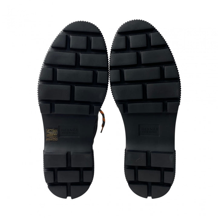 未使用 エルメス HERMES メンズ フレッシュ ショートブーツ キルティングパラシュート 43.5