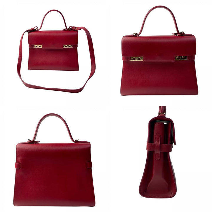 美品 ボナベンチュラ BONAVENTURA レディース アヴァ スモール ボストンバッグ ショルダーバッグ エトープ ハンドバッグ 斜めがけ クロスボディ