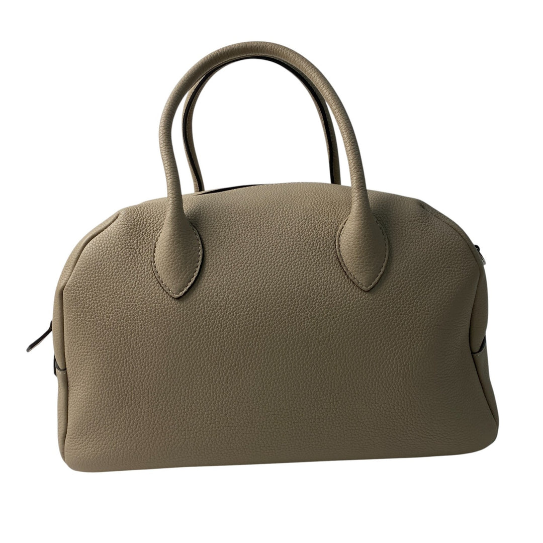 美品 ボナベンチュラ BONAVENTURA レディース アヴァ スモール ボストンバッグ ショルダーバッグ エトープ ハンドバッグ 斜めがけ クロスボディ