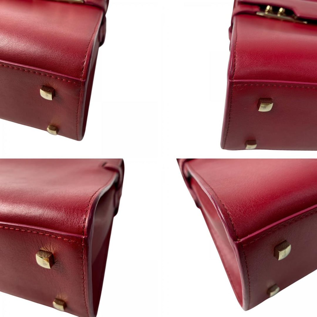 美品 ボナベンチュラ BONAVENTURA レディース アヴァ スモール ボストンバッグ ショルダーバッグ エトープ ハンドバッグ 斜めがけ クロスボディ