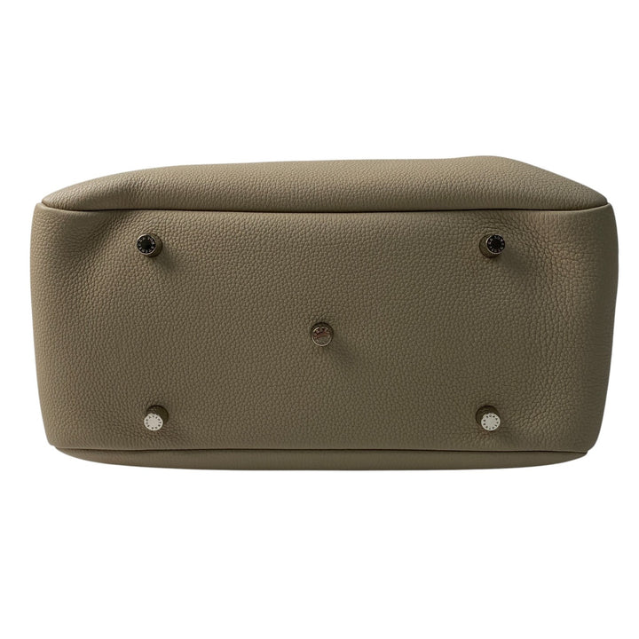 美品 ボナベンチュラ BONAVENTURA レディース アヴァ スモール ボストンバッグ ショルダーバッグ エトープ ハンドバッグ 斜めがけ クロスボディ