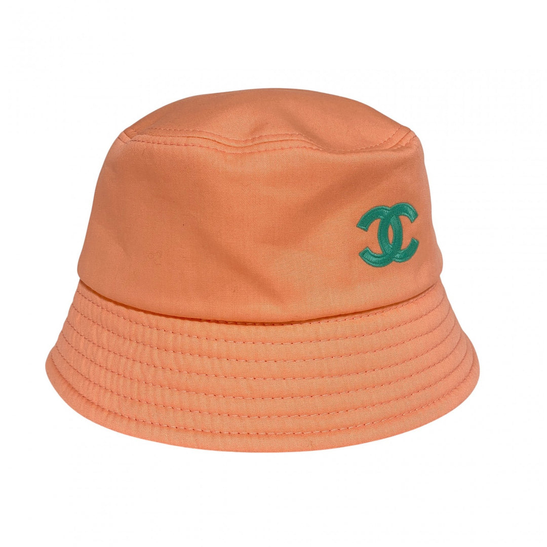 未使用 シャネル CHANEL レディース ココマーク バケットハット M