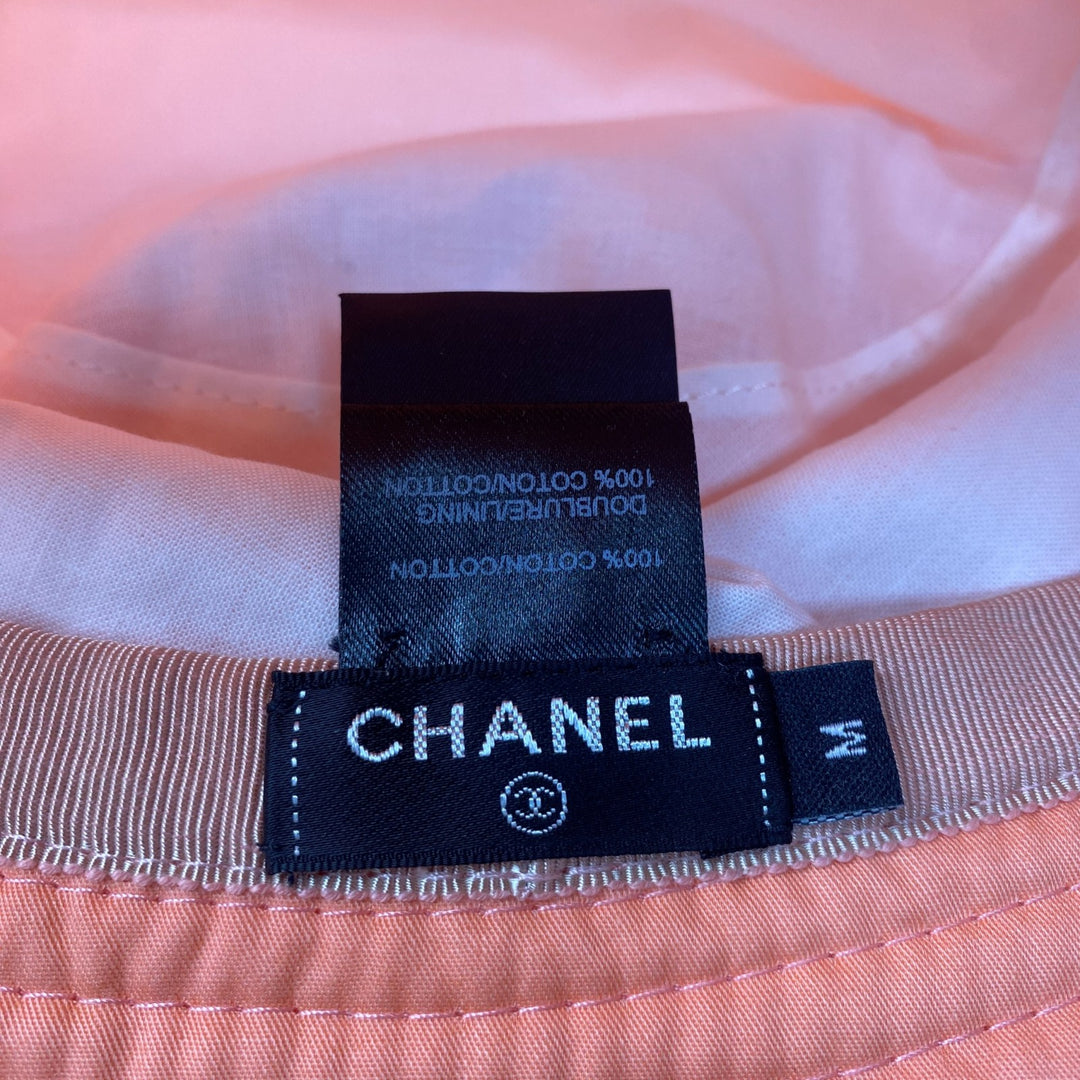 未使用 シャネル CHANEL レディース ココマーク バケットハット M