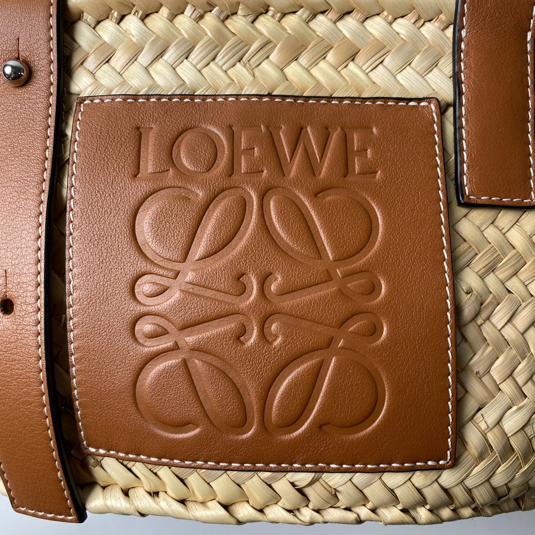 美品 ロエベ LOEWE カゴバッグ ハンドバッグ