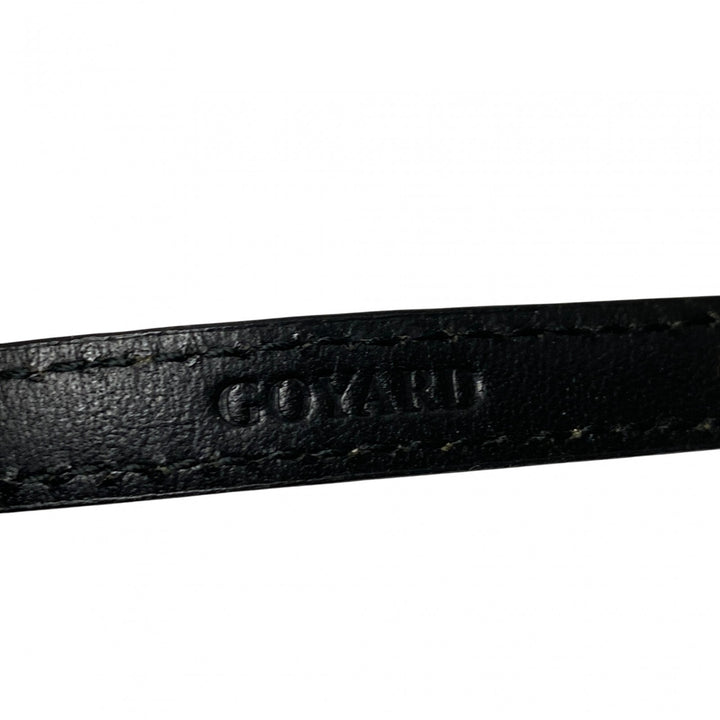 美品 ゴヤール GOYARD レディース ヘリンボーン レザーブレスレット 高島屋 限定