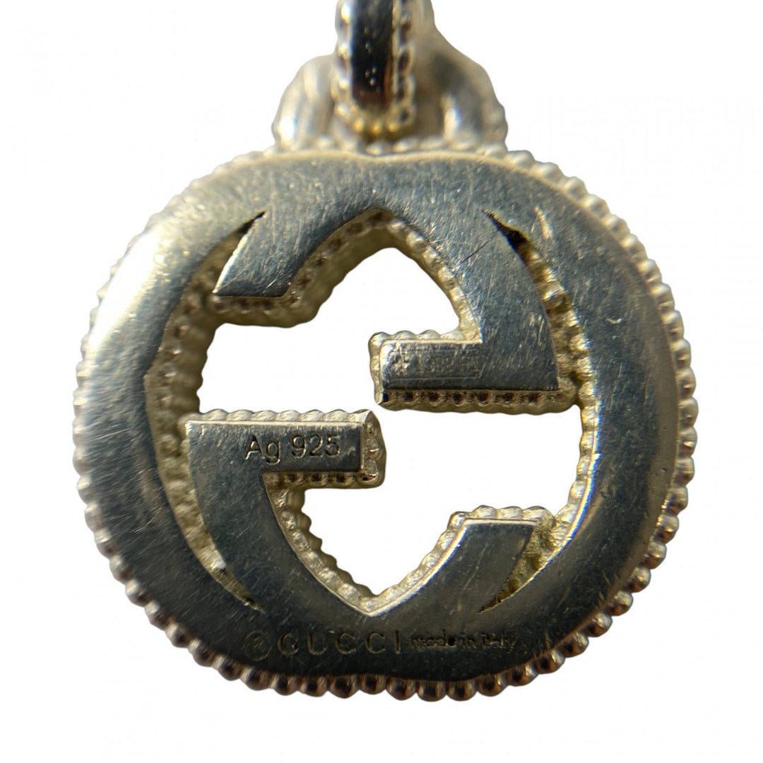 グッチ GUCCI レディース GGロゴ シルバー ネックレス Ag925