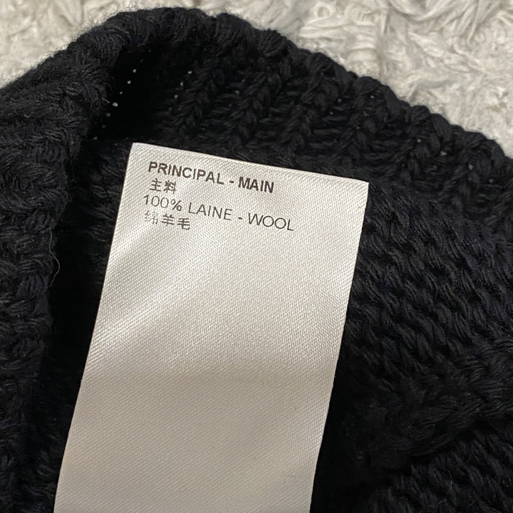 新品 タグ付き ルイヴィトン LOUIS VUITTON メンズ エンブロイダード ニット ビーズ S