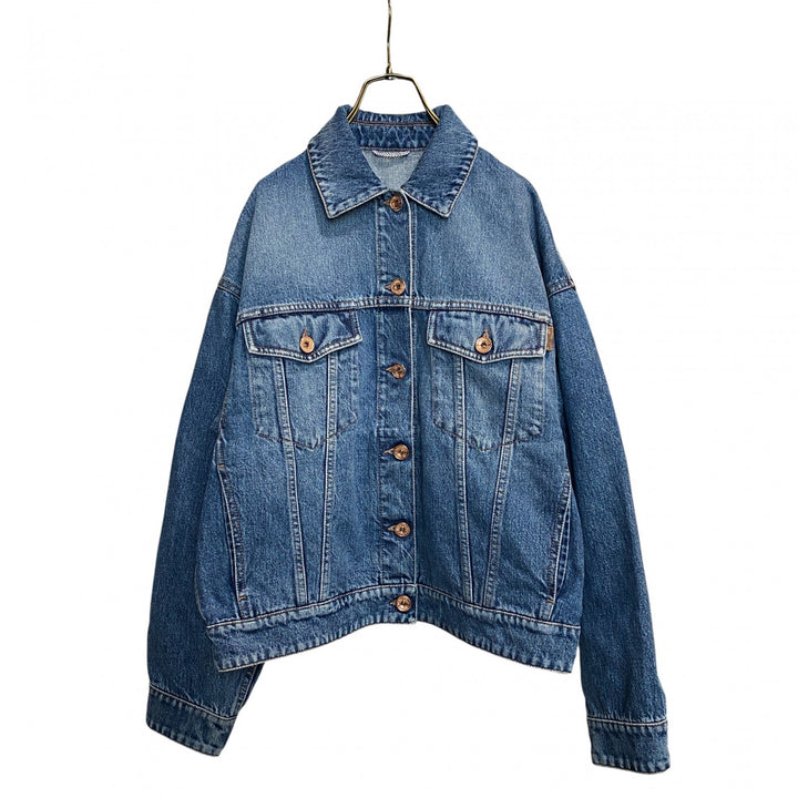 美品 ブルネロクチネリ BRUNELLO CUCINELLI レディース Gジャン デニムジャケット 38