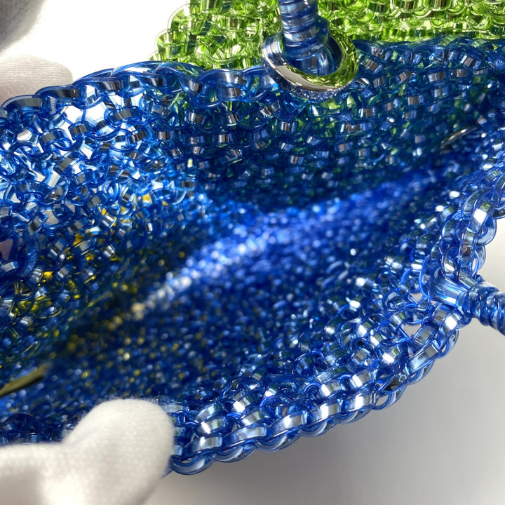 美品 アンテプリマ ANTEPRIMA レディース ワイヤー 2way ハンドバッグ ショルダーバッグ 斜めがけ クロスボディ