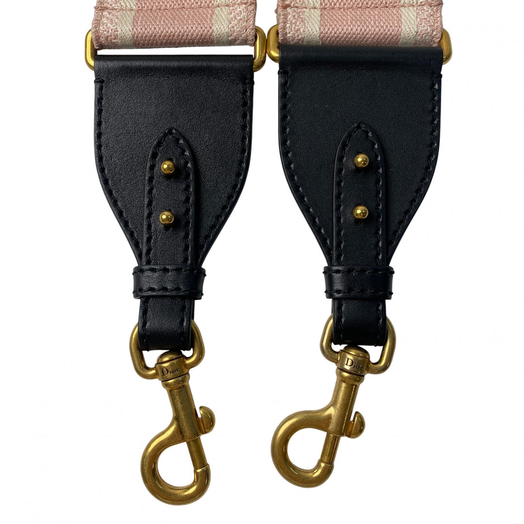 美品 ディオール DIOR レディース キャンバス ロゴ ショルダーストラップ