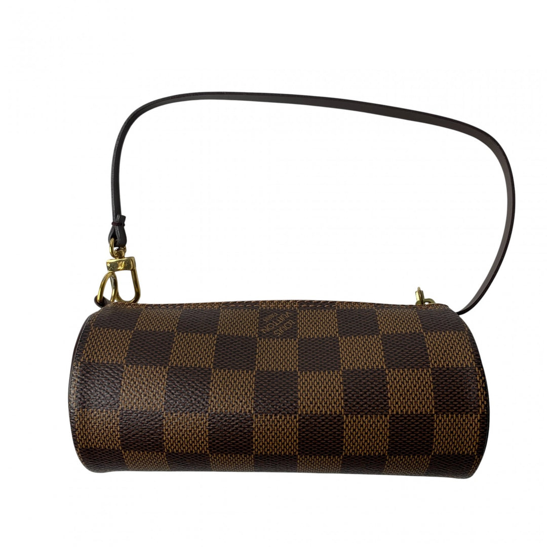 美品 ルイ ヴィトン LOUIS VUITTON レディース ダミエ パピヨン30ハンドバッグ ポーチ付き N51303