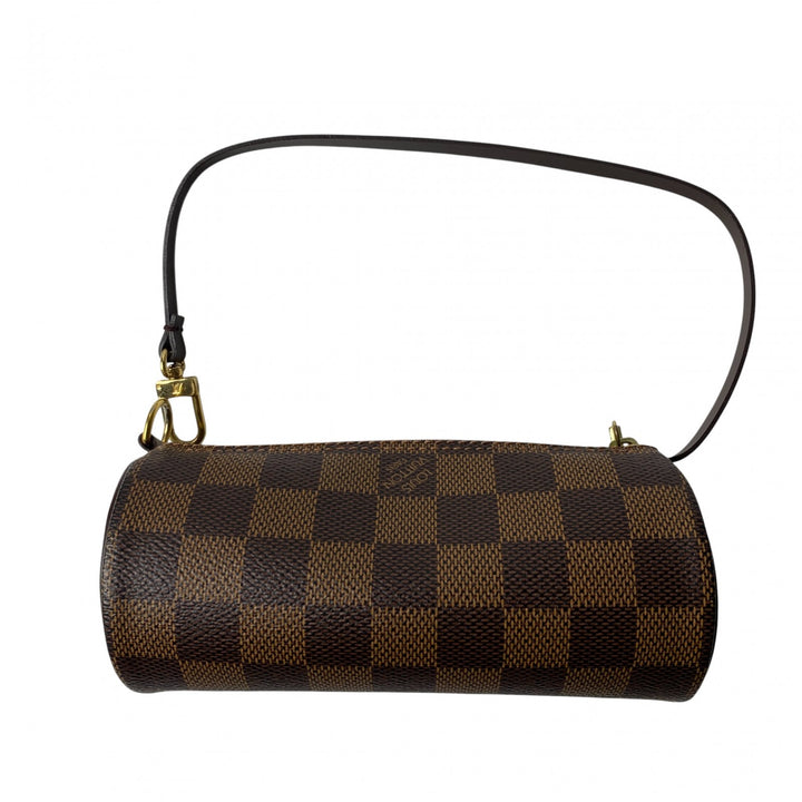 美品 ルイ ヴィトン LOUIS VUITTON レディース ダミエ パピヨン30ハンドバッグ ポーチ付き N51303