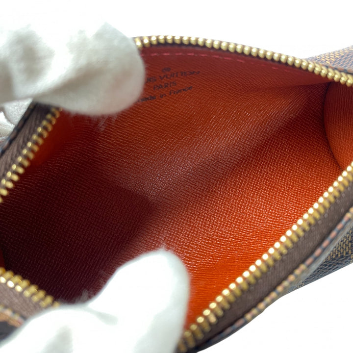 美品 ルイ ヴィトン LOUIS VUITTON レディース ダミエ パピヨン30ハンドバッグ ポーチ付き N51303