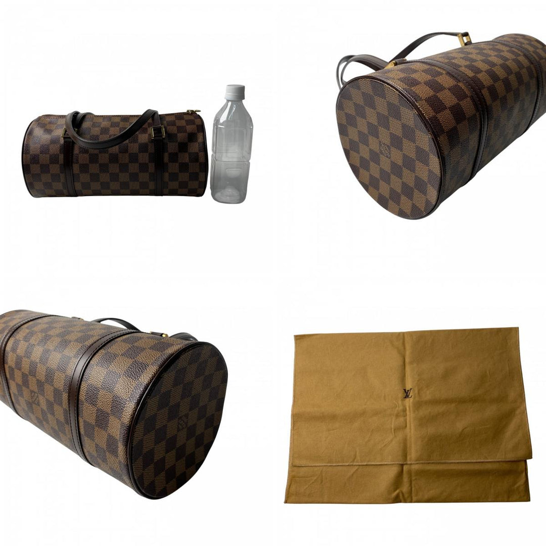 美品 ルイ ヴィトン LOUIS VUITTON レディース ダミエ パピヨン30ハンドバッグ ポーチ付き N51303