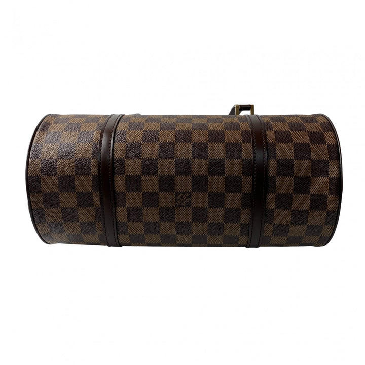 美品 ルイ ヴィトン LOUIS VUITTON レディース ダミエ パピヨン30ハンドバッグ ポーチ付き N51303