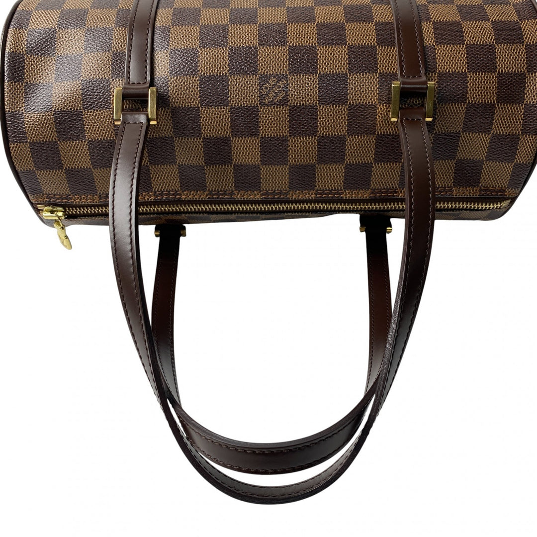 美品 ルイ ヴィトン LOUIS VUITTON レディース ダミエ パピヨン30ハンドバッグ ポーチ付き N51303