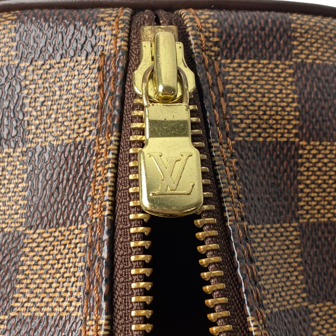 美品 ルイ ヴィトン LOUIS VUITTON レディース ダミエ パピヨン30ハンドバッグ ポーチ付き N51303