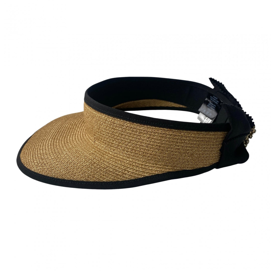 未使用 ロジェヴィヴィエ ROGER VIVIER レディース サンバイザー ビジュー M