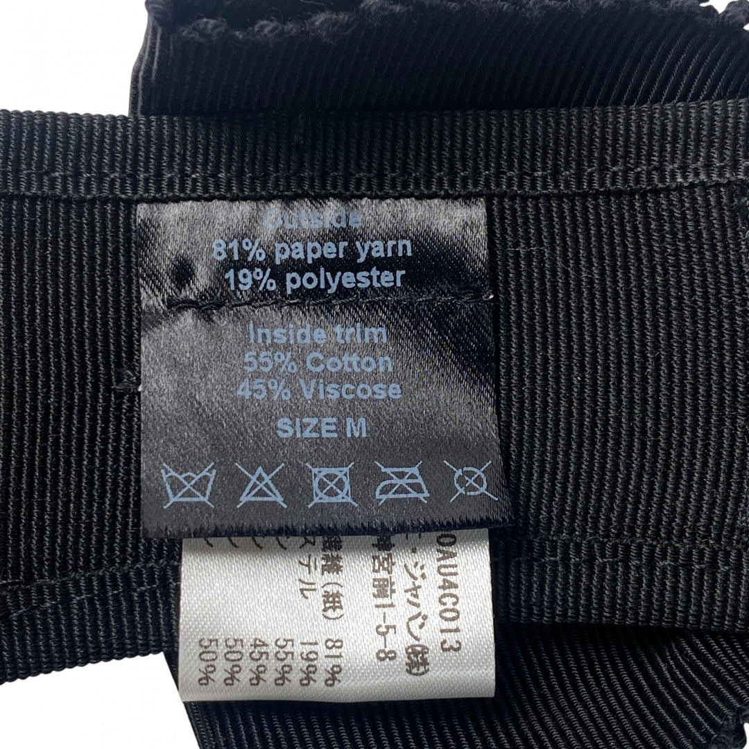 未使用 ロジェヴィヴィエ ROGER VIVIER レディース サンバイザー ビジュー M