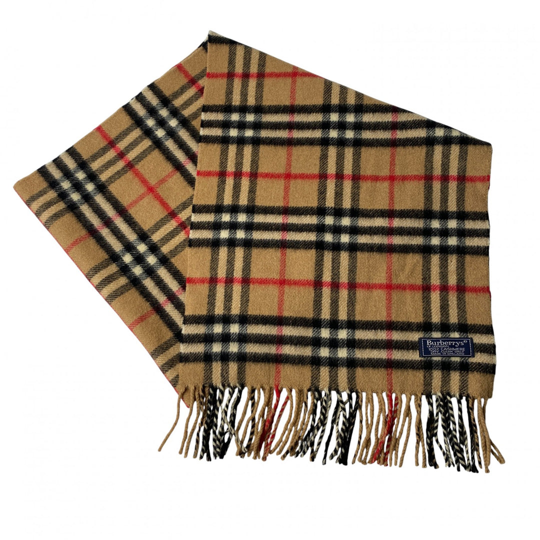 バーバリー Burberry レディース カシミヤ ノバチェック柄 マフラー