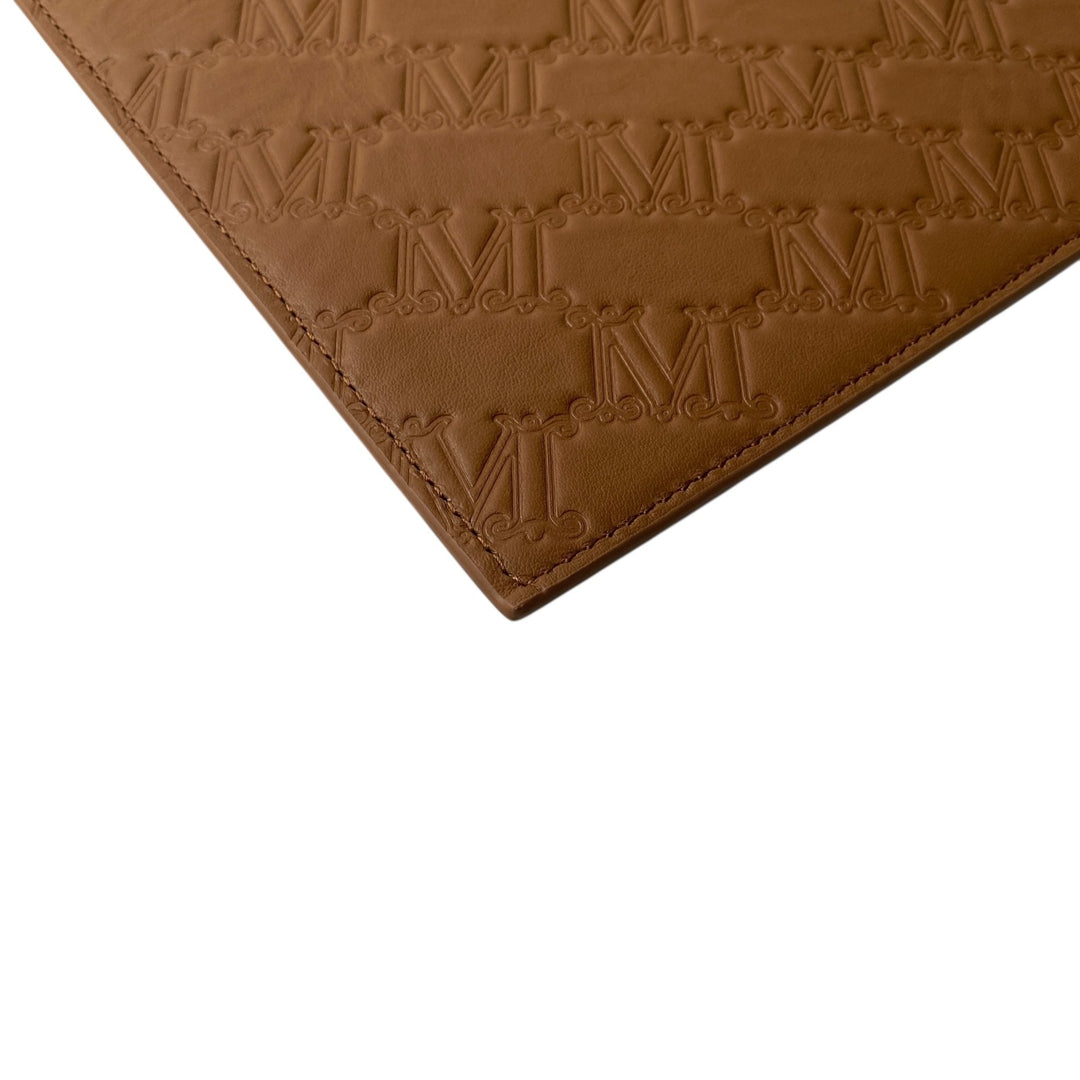 新品 タグ付き マックスマーラ MaxMara レディース 型押し クラッチバッグ