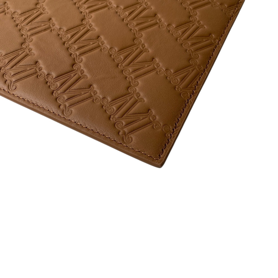 新品 タグ付き マックスマーラ MaxMara レディース 型押し クラッチバッグ