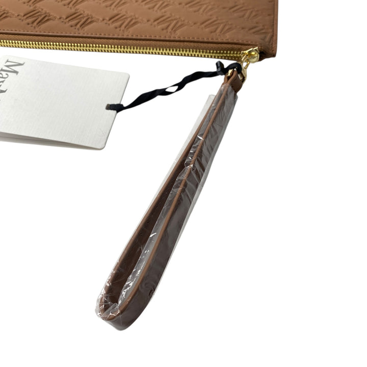 新品 タグ付き マックスマーラ MaxMara レディース 型押し クラッチバッグ