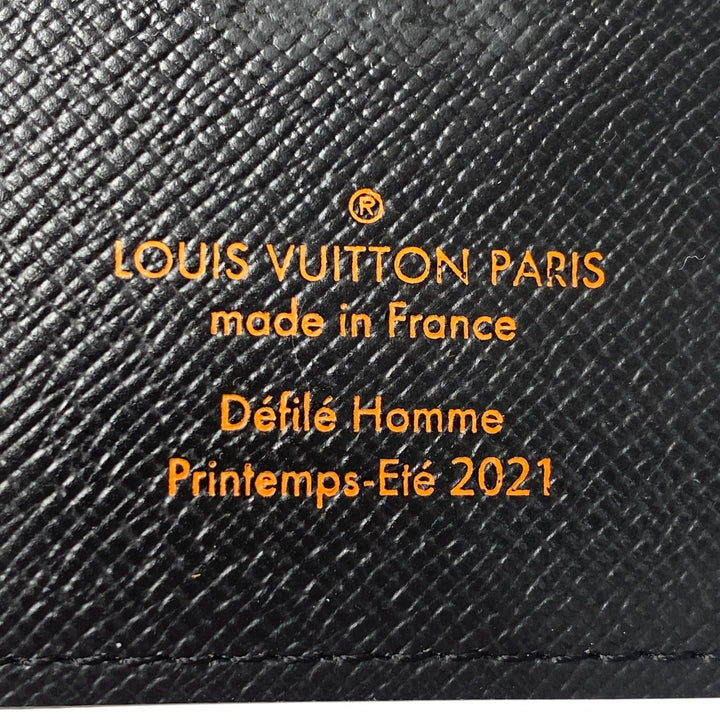 未使用 ルイヴィトン LOUIS VUITTON メンズ ポルトフォイユ ブラザ NM モノグラム ヴァージルアブロー M80158 TA0211