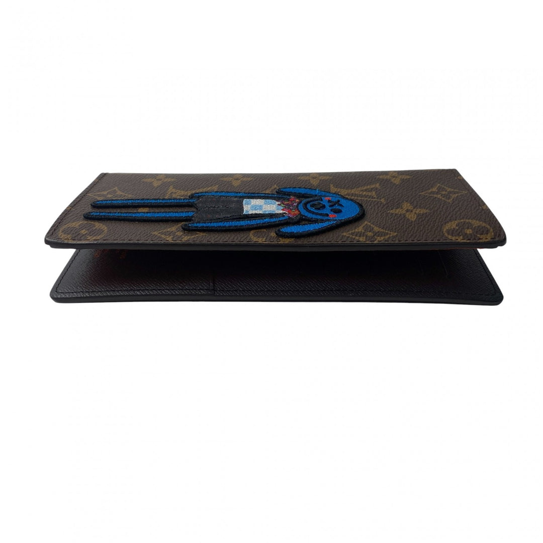 未使用 ルイヴィトン LOUIS VUITTON メンズ ポルトフォイユ ブラザ NM モノグラム ヴァージルアブロー M80158 TA0211