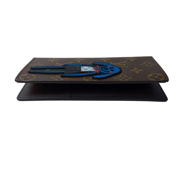 未使用 ルイヴィトン LOUIS VUITTON メンズ ポルトフォイユ ブラザ NM モノグラム ヴァージルアブロー M80158 TA0211