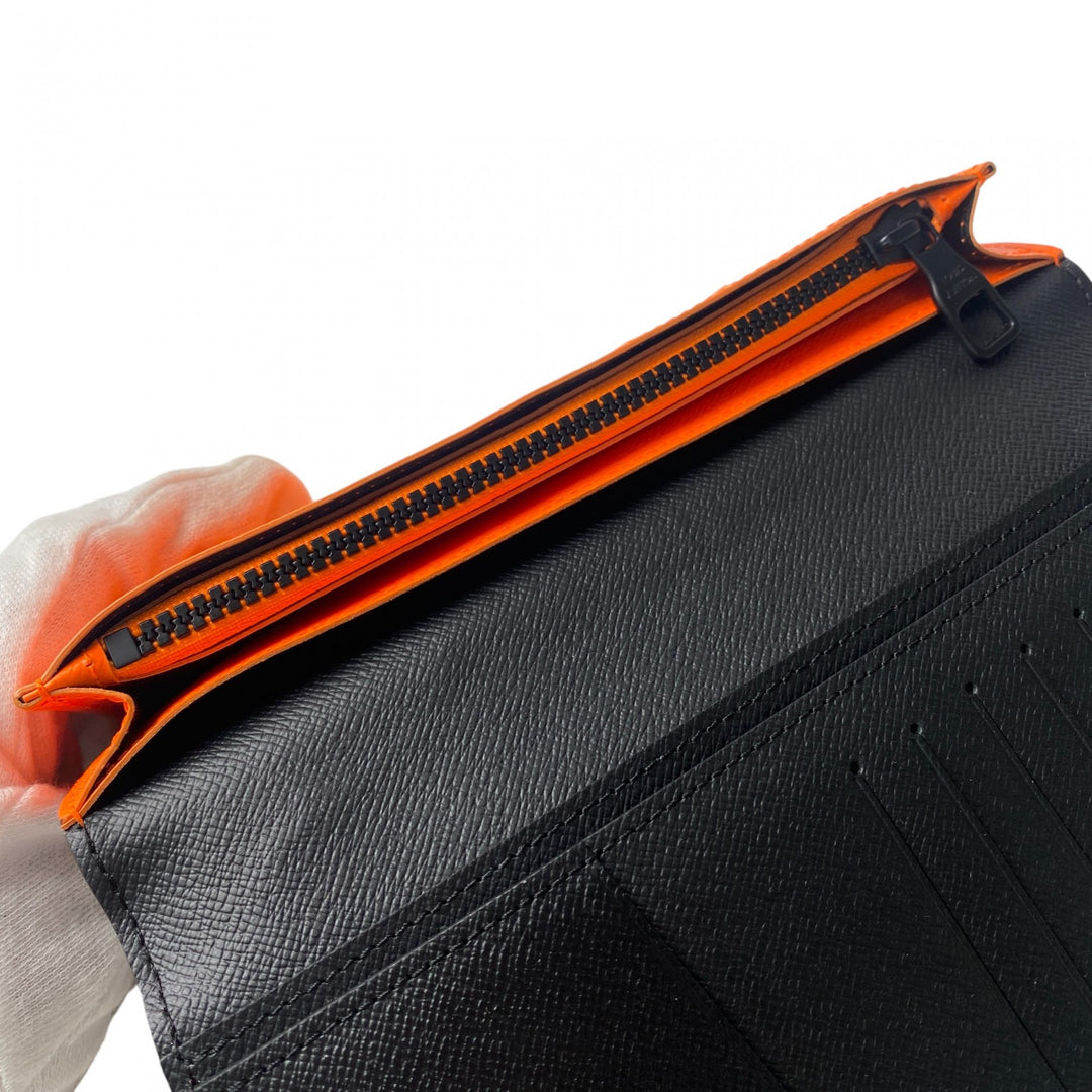 未使用 ルイヴィトン LOUIS VUITTON メンズ ポルトフォイユ ブラザ NM モノグラム ヴァージルアブロー M80158 TA0211