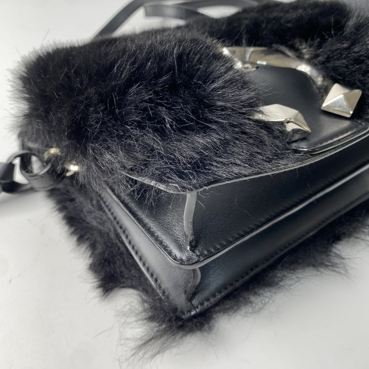 ジミーチュウ JIMMY CHOO レディース マデリン ファー ショルダーバッグ 斜めがけ クロスボディ