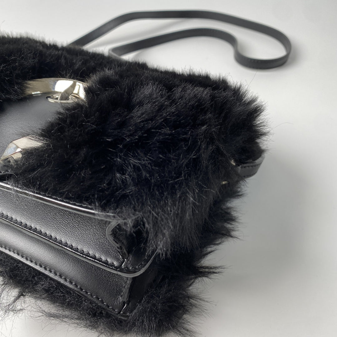 ジミーチュウ JIMMY CHOO レディース マデリン ファー ショルダーバッグ 斜めがけ クロスボディ